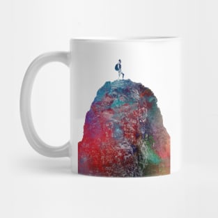 mountaineer climbing sport art #mountaineer #climbing #sport Mug